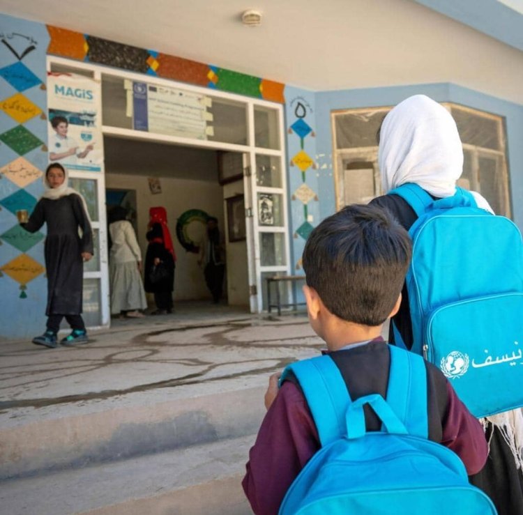 UNICEF reaches 6.3 million Afghan children amid education restrictions for girls