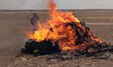 Taliban burn 500 kilograms of women's hair in Nimroz