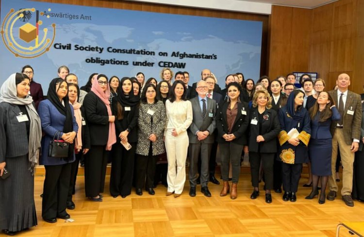 Consultative conference on Afghanistan’s violations of CEDAW takes place in Berlin