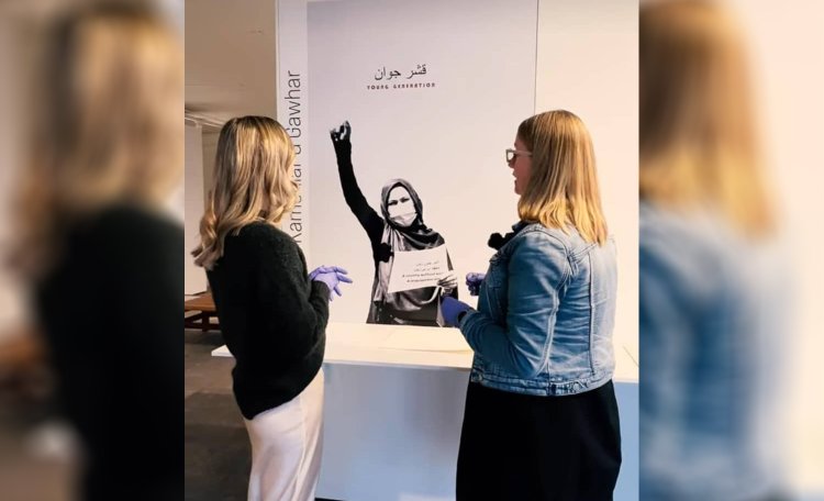 Afghan Women’s Stories in "Unfolding Projects" Exhibition in Australia