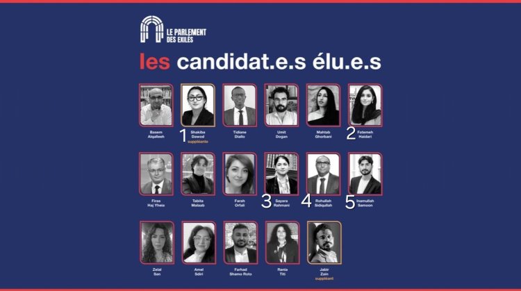 Five Afghan Representatives Elected to France’s Exile Parliament