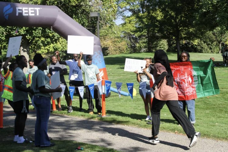 American Students Hold Charity Run for Earthquake Victims in Afghanistan