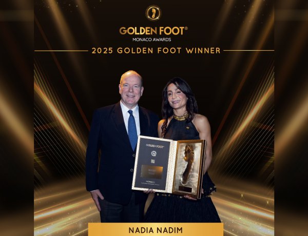 Nadia Nadim Won 2025 Golden Foot Award in Women’s Category