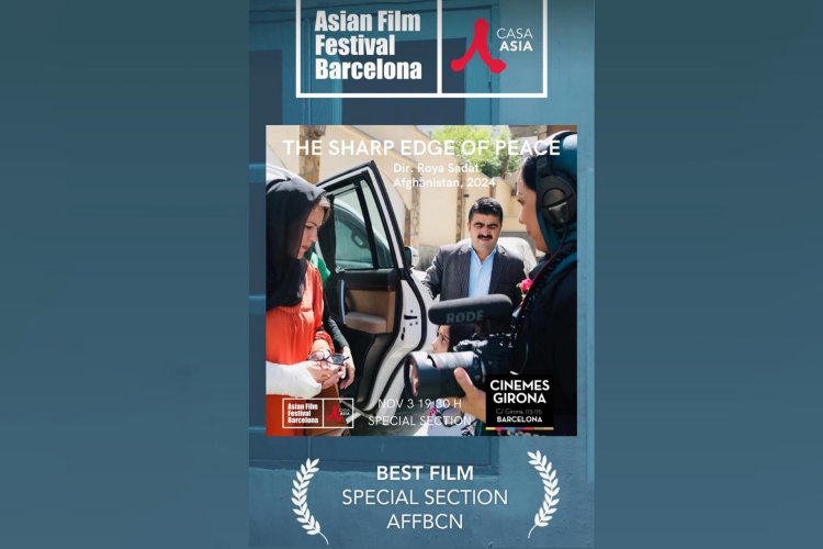 “The Sharp Edge of Peace” Won Best Film at Asian Film Festival Barcelona