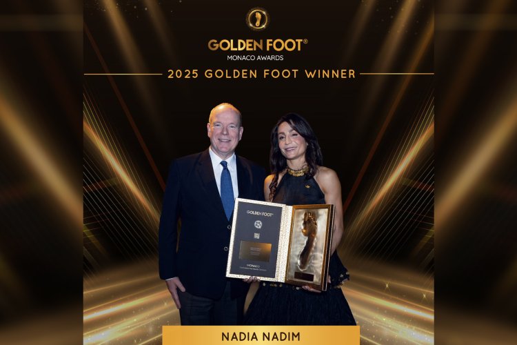 Nadia Nadim Won 2025 Golden Foot Award in Women’s Category