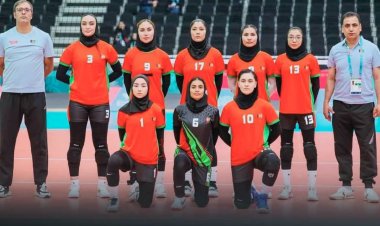 د افغانستان ښځینه والیبال لوبډله د مرکزي آسیا زون سیالیو کې ګډون کوي