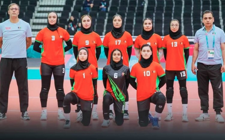 د افغانستان ښځینه والیبال لوبډله د مرکزي آسیا زون سیالیو کې ګډون کوي