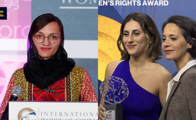 ظریفي غفاري او مرضیه حمیدي ته بېلابېلې نړیوالې جایزې ورکړل شوې