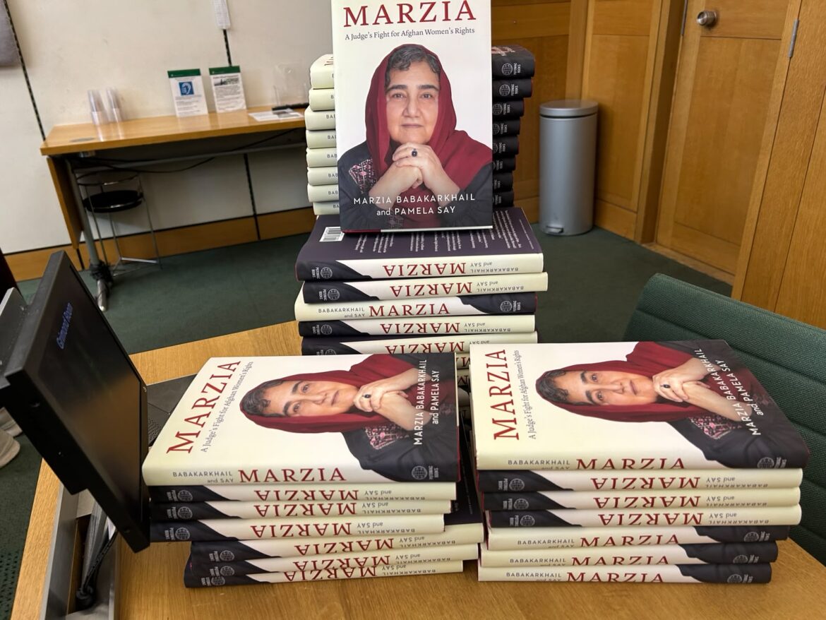 Book Launch of Judge Marzia Babakarkhail at the UK Parliament